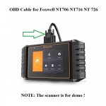 OBD2 Cable Diagnostic Cable for FOXWELL NT706 NT716 NT726